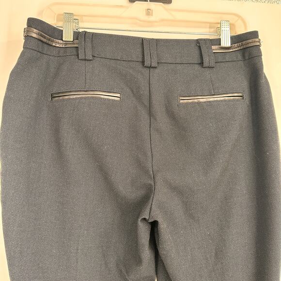 Ricki’s Blue & Black Trip Trouser Slacks Size 8 - Picture 5 of 7